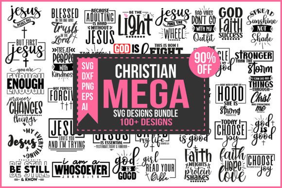Christian Mega SVG Design Bundle: A Brand Designer’s Take for Local Business Graphics