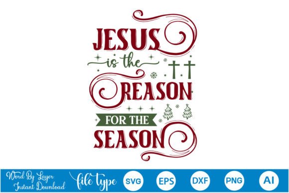 h1Jesus is the Reason for the Season Nativ – A Seasonal Graphic for Crafts & Marketing Visuals/h1
