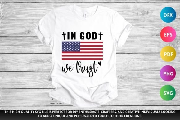 In God We Trust SVG for Crafts & Graphics