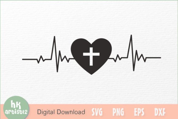 Jesus Love Heartbeat SVG: A Crafts & Graphics Review for Digital Sellers